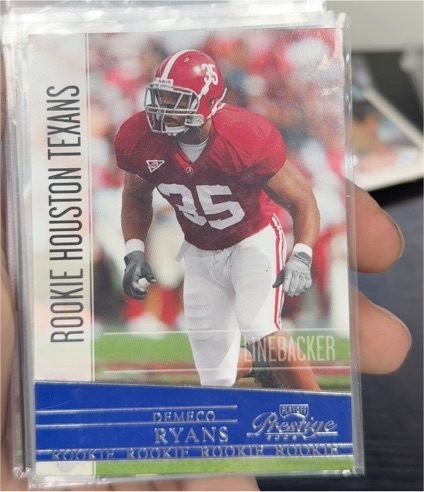 2006 Playoff Prestige #181 DeMeco Ryans — front