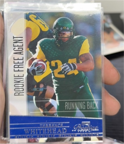 2006 Playoff Prestige #240 Terrence Whitehead Rookie — front