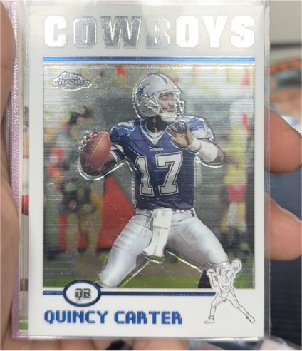 2004 Topps Chrome #64 Quincy Carter — front