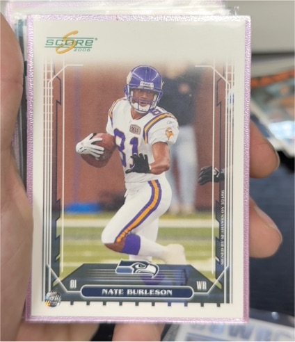 2006 Score #81 Nate Burleson — front