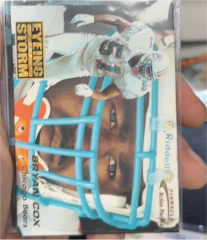1996 Pinnacle Action Packed #126 Bryan Cox — front