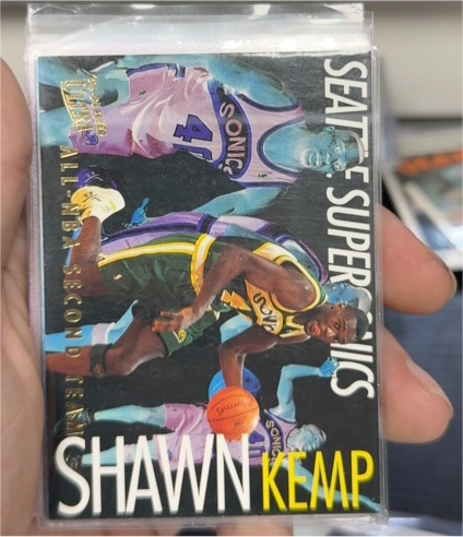 1994-95 Fleer Ultra All-NBA #8 Shawn Kemp — front