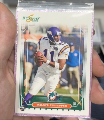 2006 Score #151 Daunte Culpepper — front