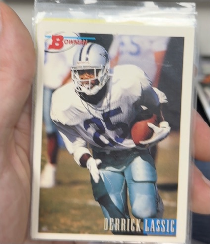 1993 Bowman #269 Derrick Lassic — front