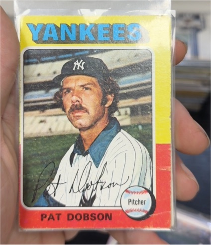 1975 Topps #44 Pat Dobson — front