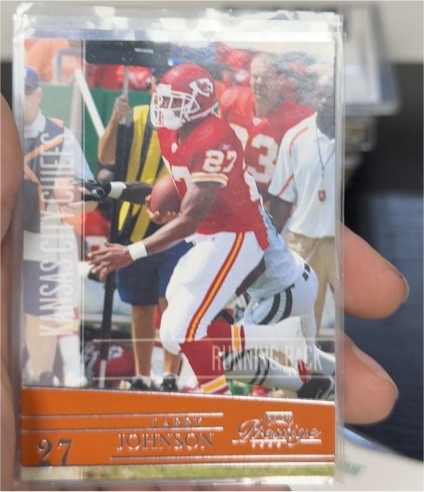 2006 Playoff Prestige #77 Larry Johnson — front