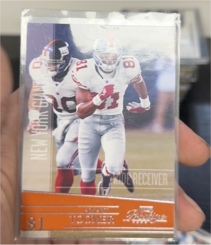 2006 Playoff Prestige #100 Amani Toomer — front