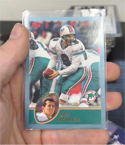 2003 Topps #245 Jay Fiedler — front