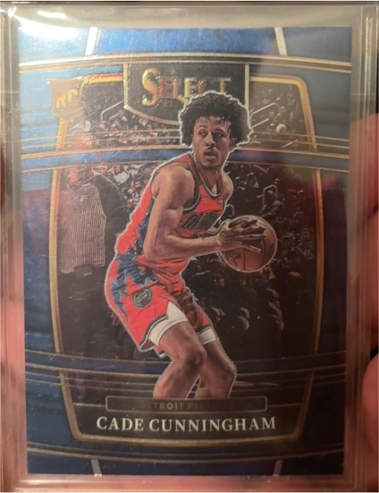 2021-22 Panini Select Concourse #11 Cade Cunningham — front