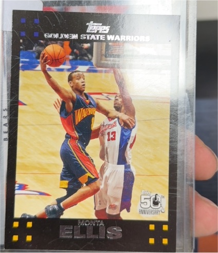 2007-08 Topps #98 Monta Ellis — front