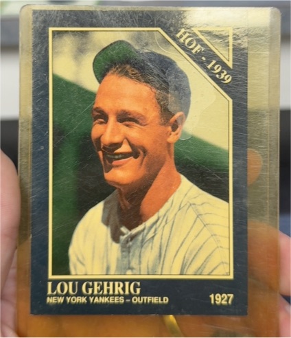 1991 The Sporting News Conlon Collection #111 Lou Gehrig — front