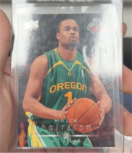 2008-09 Upper Deck #255 Malik Hairston Rookie Card — front