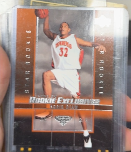 2003-04 Upper Deck Rookie Exclusives #17 Boris Diaw — front