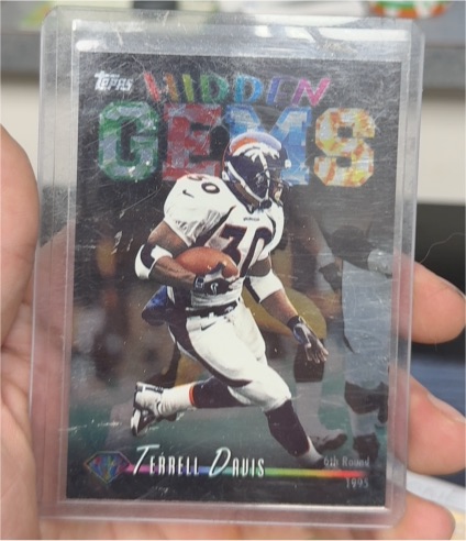 1998 Topps Chrome Hidden Gems #HG13 Terrell Davis — front