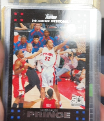 1997-98 Topps 40 #T40-11 Tayshaun Prince — front