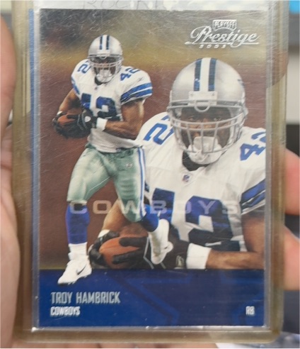 2003 Playoff Prestige #36 Troy Hambrick Dallas Cowboys — front