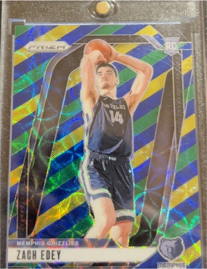 2024-25 Panini Prizm #249 Zach Edey — front