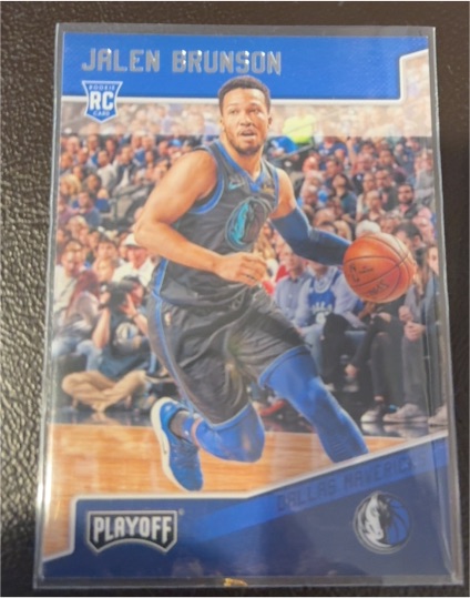 2018-19 Panini Chronicles Playoff #174 Jalen Brunson RC — front