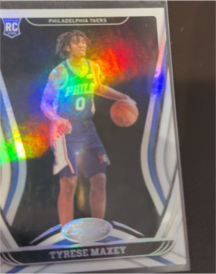 2023-24 Panini Select #0 Tyrese Maxey — front