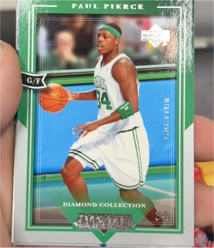 2004-05 Upper Deck Diamond Collection #4 Paul Pierce — front
