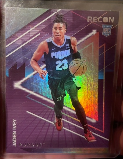 2022 Panini Chronicles Draft Picks Recon #12 Jaden Ivey — front