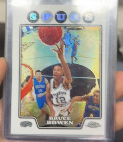 2008-09 Topps Chrome #130 Bruce Bowen — front