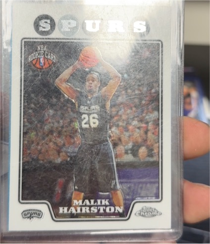 2008-09 Topps Chrome #26 Malik Hairston — front