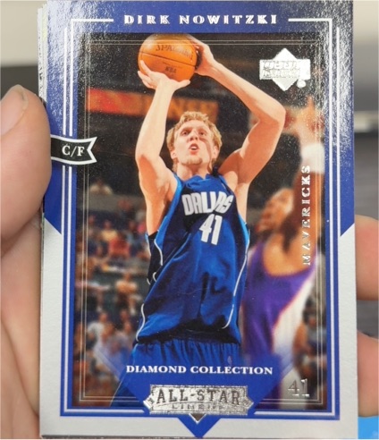2004-05 Upper Deck All-Star Lineup Diamond Collection #16 Dirk Nowitzki — front