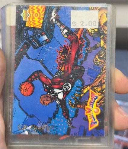 1992-93 Upper Deck #506 Michael Jordan Fanimation Agent 23 — front
