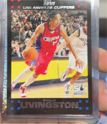 2007-08 Topps #48 Shaun Livingston — front