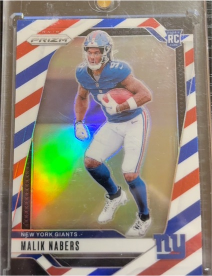 2024 Panini Prizm #370 Malik Nabers — front