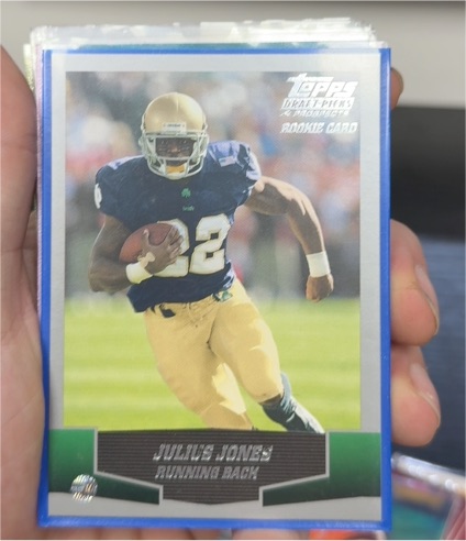 2004 Topps Draft Picks & Prospects #134 Julius Jones — front