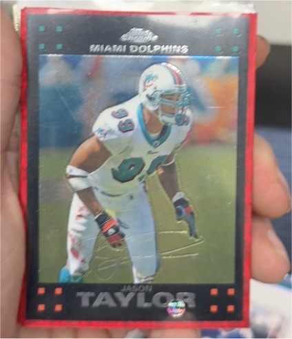 2007 Topps #259 Jason Taylor — front