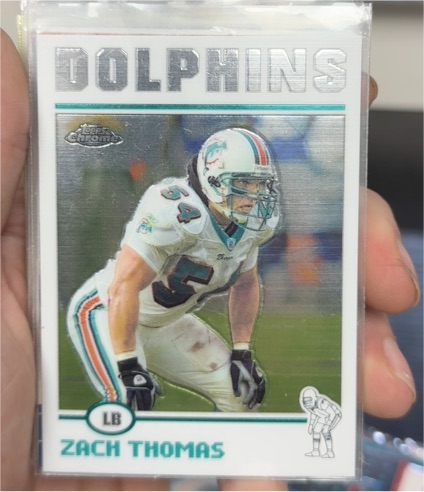 2004 Topps Chrome #39 Zach Thomas — front