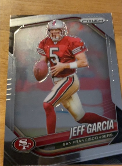2025 Panini Prizm Jeff Garcia — front