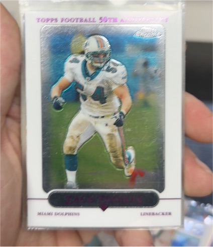 2005 Topps Chrome #40 Zach Thomas — front