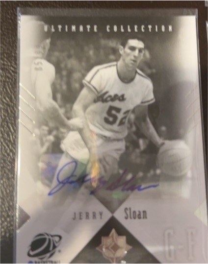2009-10 Upper Deck Greats of the Game #68 Jerry Sloan — front