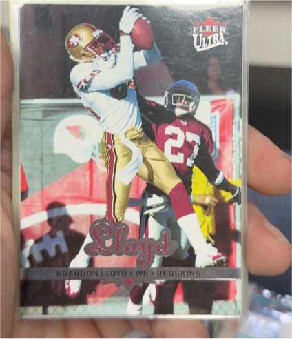 2006 Fleer Ultra #167 Brandon Lloyd Washington Redskins — front
