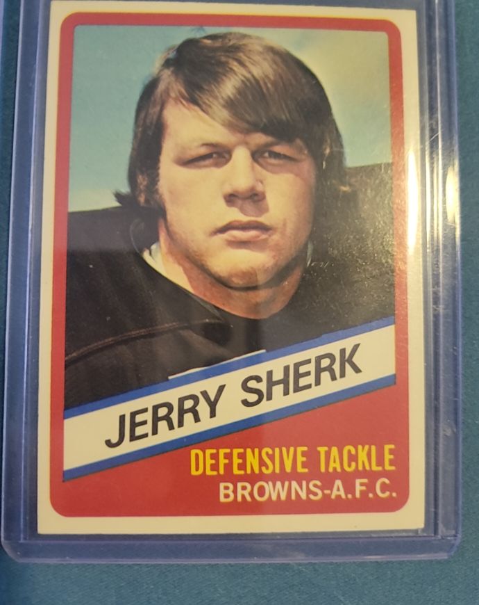 1976 Topps Wonder Bread #16 Jerry Sherk — front