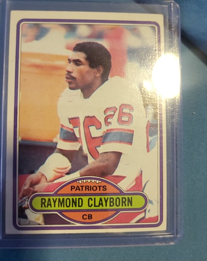 1980 Topps #248 Raymond Clayborn — front
