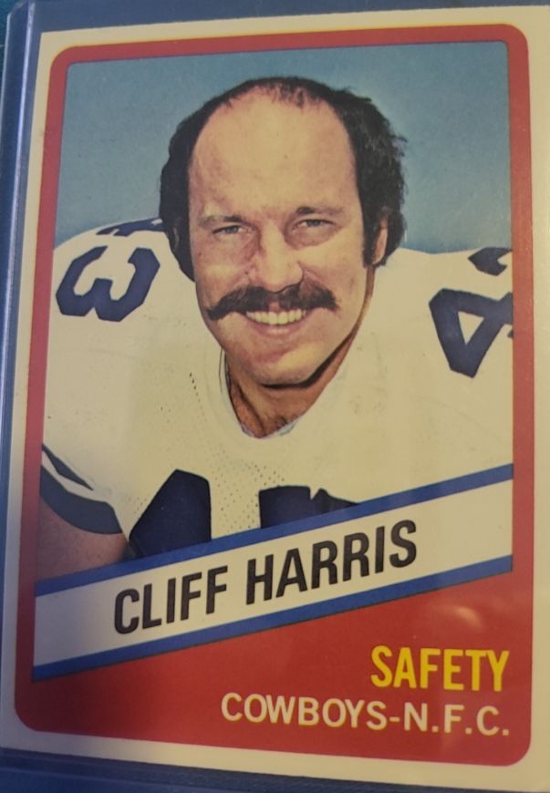 1976 Topps Wonder Bread Football #21 Cliff Harris — front