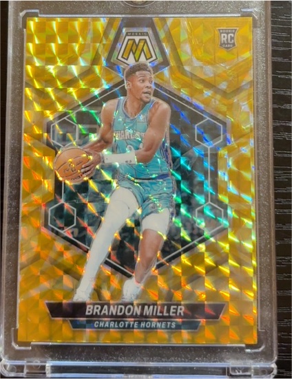 2023-24 Panini Mosaic #202 Brandon Miller — front