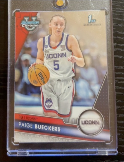 2023 Bowman Chrome University #90 Paige Bueckers — front