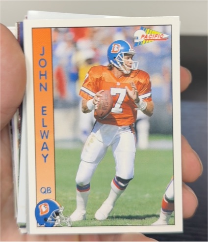 1992 Pacific #75 John Elway — front