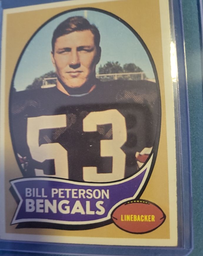 1970 Topps #16 Bill Peterson — front