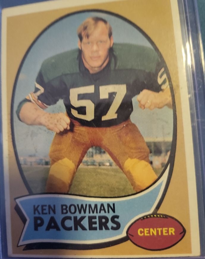 1970 Topps #57 Ken Bowman — front