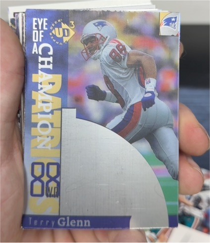 1997 Upper Deck UD3 #56 Terry Glenn — front
