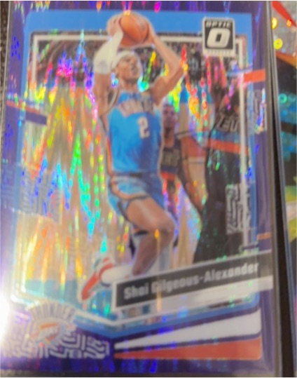 2023-24 Panini Donruss Optic #104 Shai Gilgeous-Alexander — front