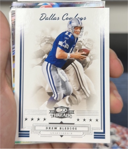 2006 Donruss Threads #37 Drew Bledsoe — front