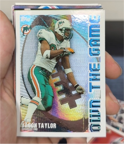 2003 Topps Own The Game #OTG26 Jason Taylor — front